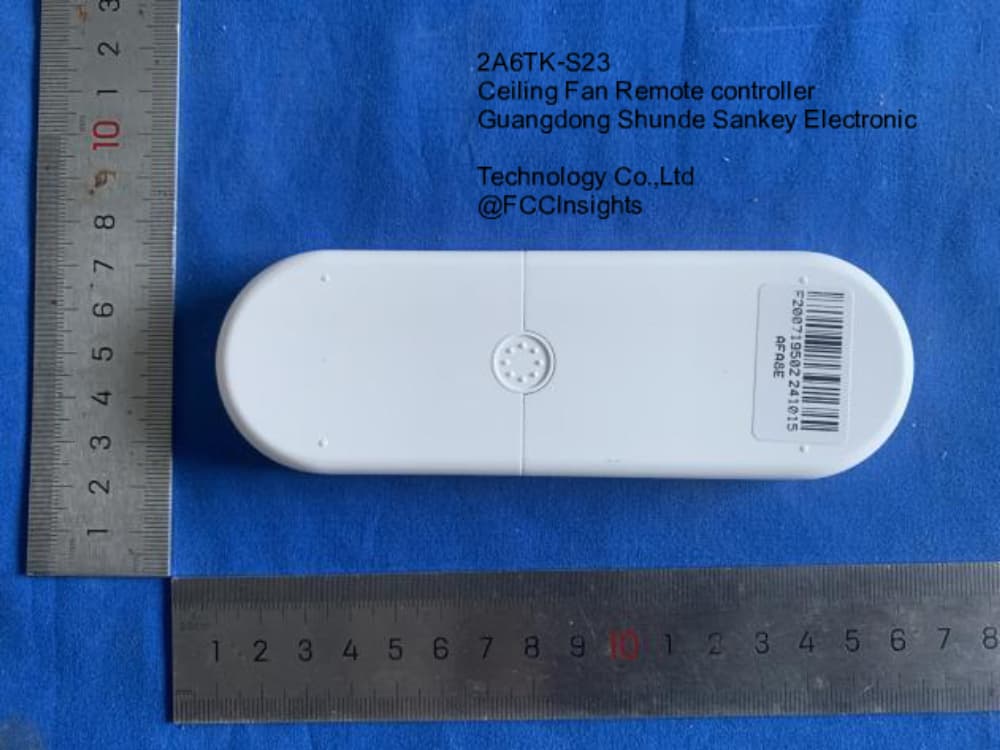 Ceiling Fan Remote controller by Guangdong Shunde Sankey Electronic Technology Co.,Ltd External Photos 2