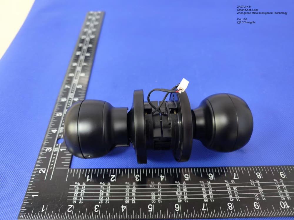 Smart Knob Lock by Zhongshan Meta Intelligence Technology Co., Ltd. External Photos 2