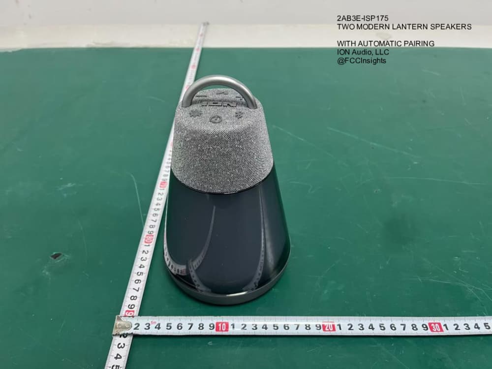 TWO MODERN LANTERN SPEAKERS WITH AUTOMATIC PAIRING by ION Audio, LLC External Photos 2