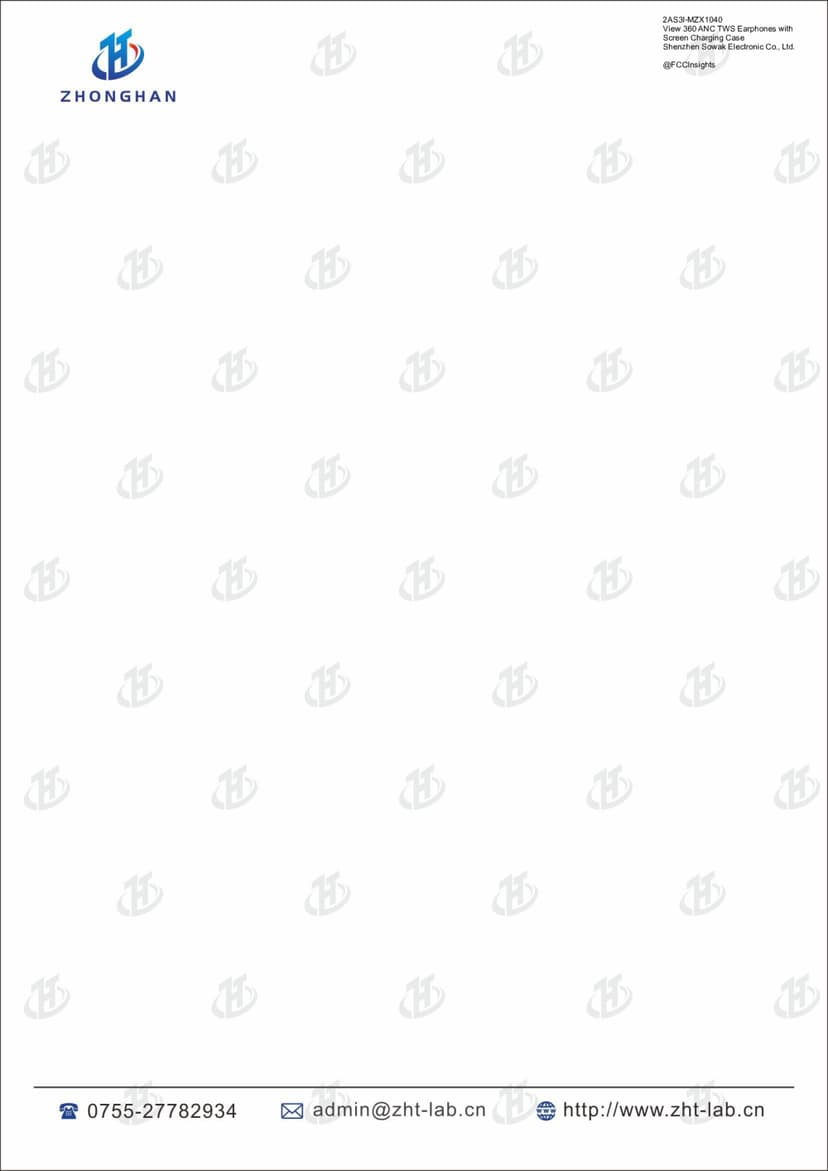 View 360 ANC TWS Earphones with Screen Charging Case by Shenzhen Sowak Electronic Co., Ltd. External Photos 1