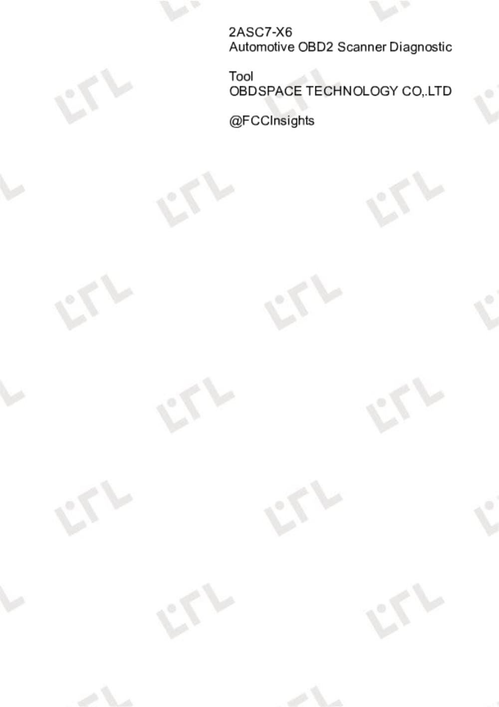 Automotive OBD2 Scanner Diagnostic Tool by OBDSPACE TECHNOLOGY CO,.LTD External Photos 1