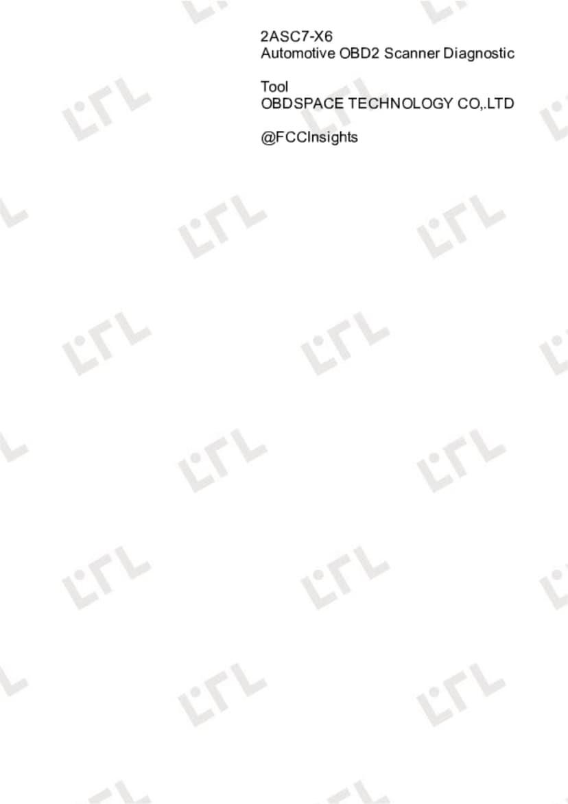 Automotive OBD2 Scanner Diagnostic Tool by OBDSPACE TECHNOLOGY CO,.LTD External Photos 1