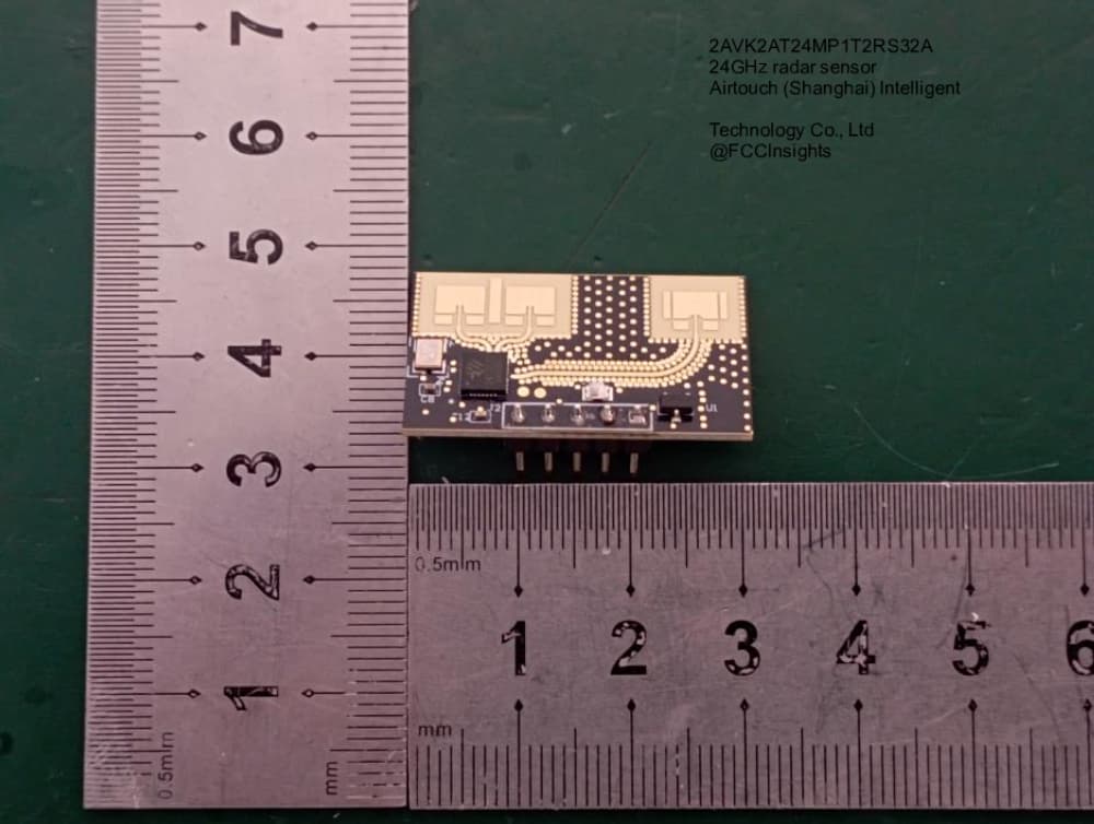 24GHz radar sensor by Airtouch (Shanghai) Intelligent Technology Co., Ltd Internal Photos 2