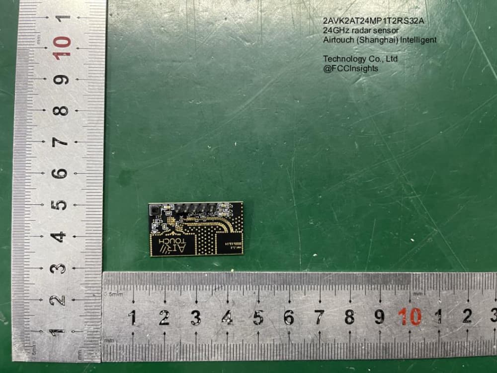 24GHz radar sensor by Airtouch (Shanghai) Intelligent Technology Co., Ltd Internal Photos 3