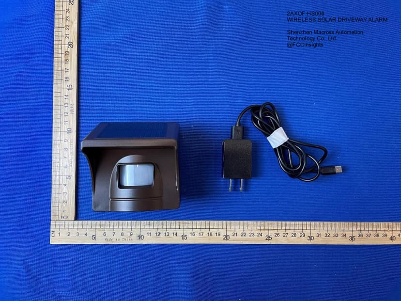 WIRELESS SOLAR DRIVEWAY ALARM by Shenzhen Macross Automation Technology Co., Ltd. External Photos 1