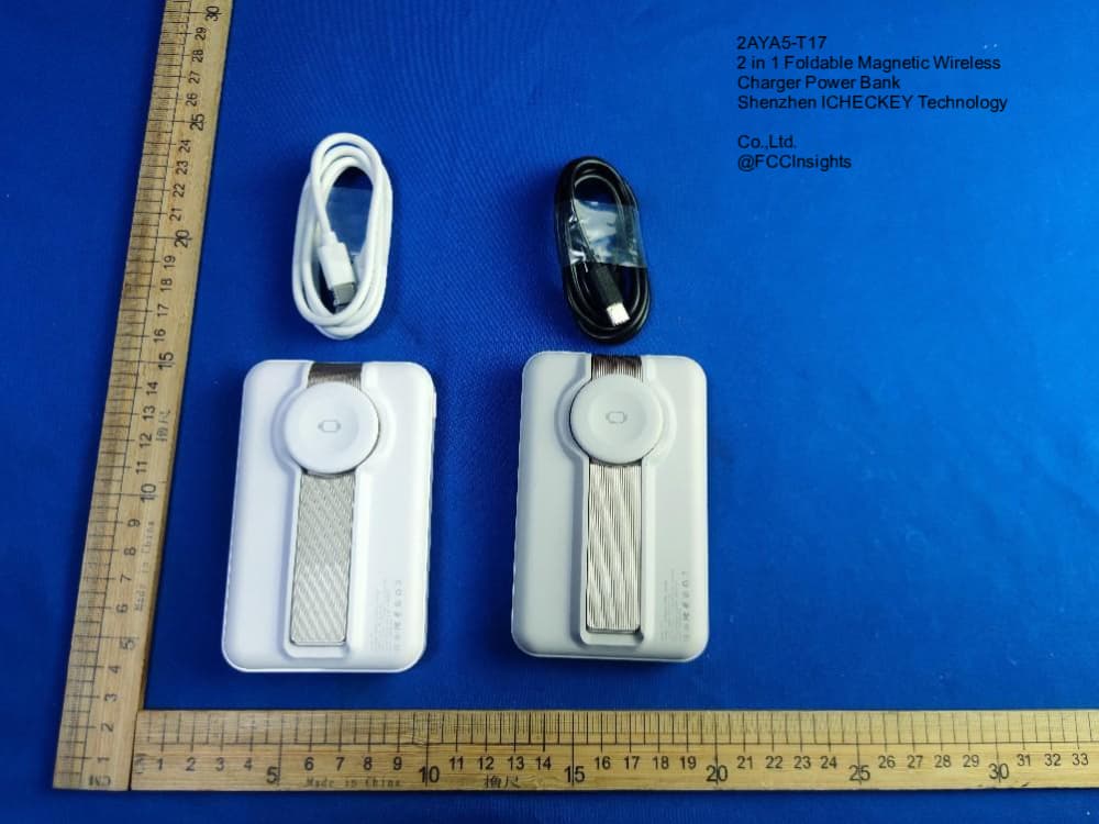 2 in 1 Foldable Magnetic Wireless Charger Power Bank by Shenzhen ICHECKEY Technology Co.,Ltd. External Photos 1