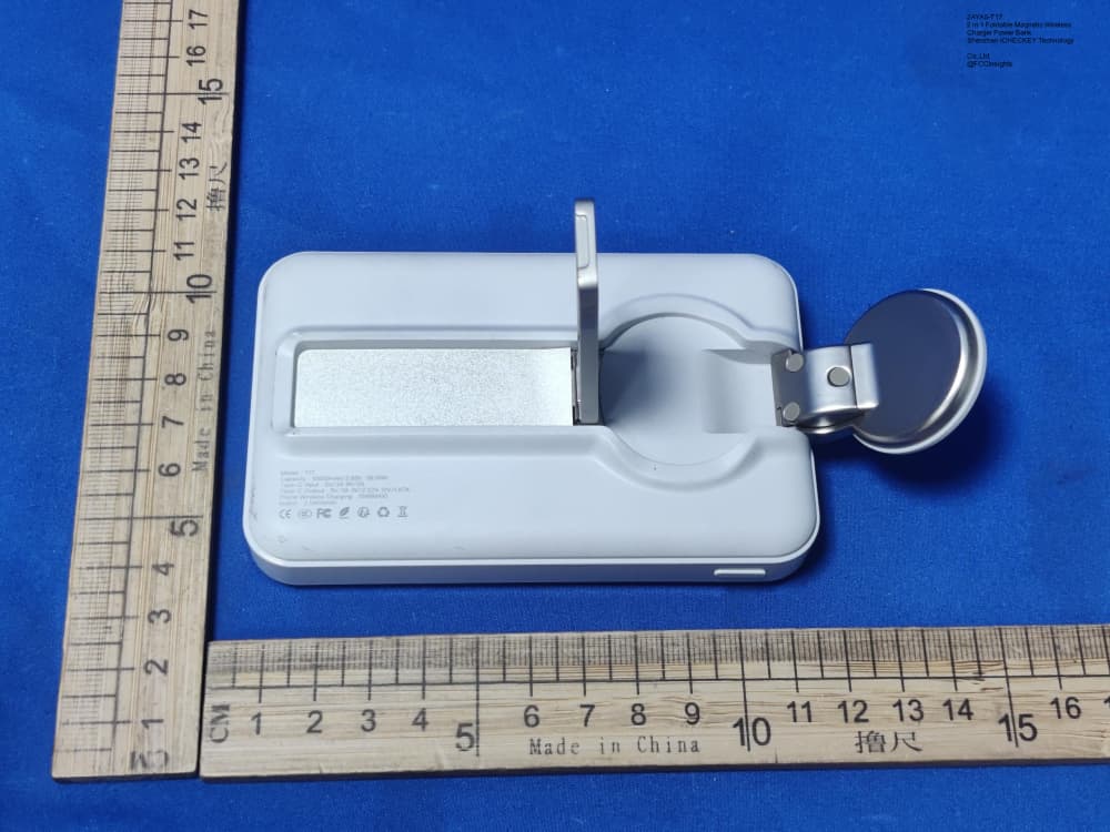 2 in 1 Foldable Magnetic Wireless Charger Power Bank by Shenzhen ICHECKEY Technology Co.,Ltd. External Photos 3