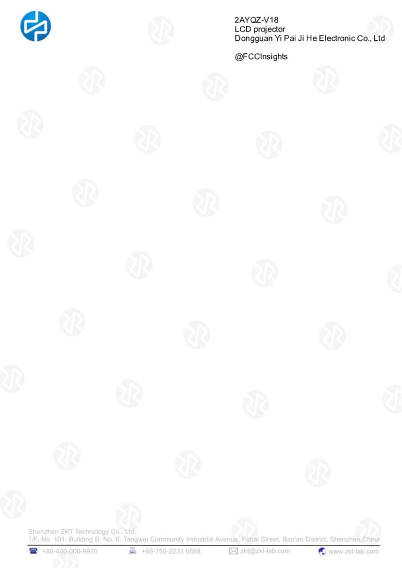 LCD projector by Dongguan Yi Pai Ji He Electronic Co., Ltd External Photos 1