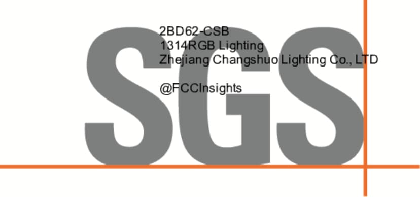 1314RGB Lighting by Zhejiang Changshuo Lighting Co., LTD External Photos 1