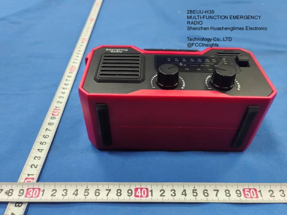MULTI-FUNCTION EMERGENCY RADIO by Shenzhen Huashengtimes Electronic Technology Co., LTD External Photos 3