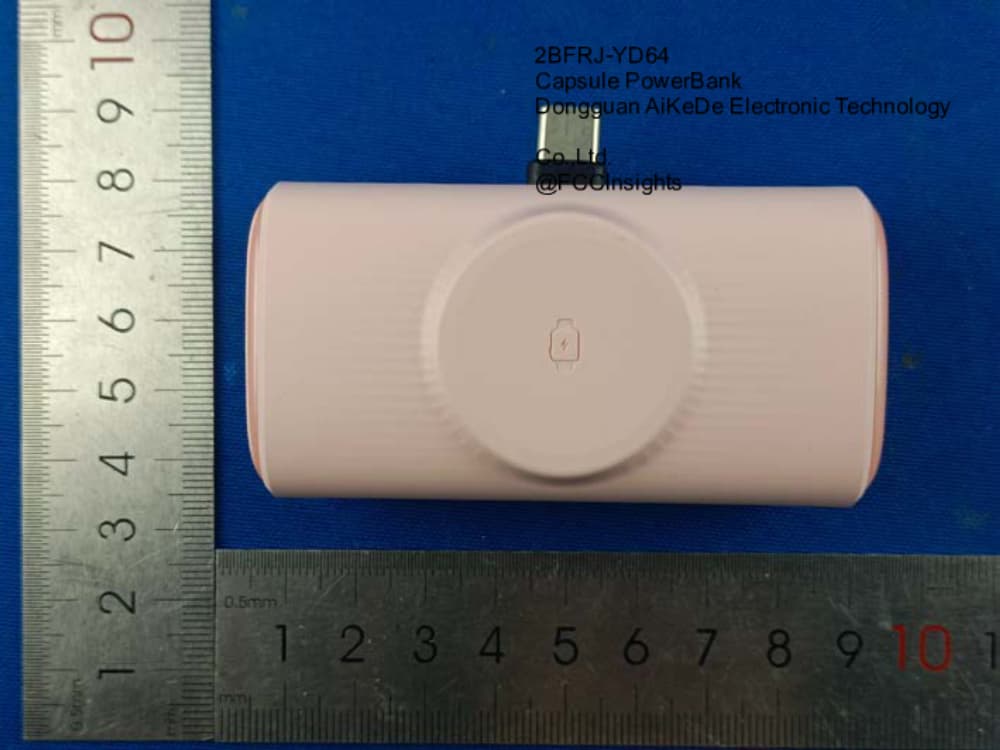 Capsule PowerBank by Dongguan AiKeDe Electronic Technology Co.,Ltd. External Photos 2