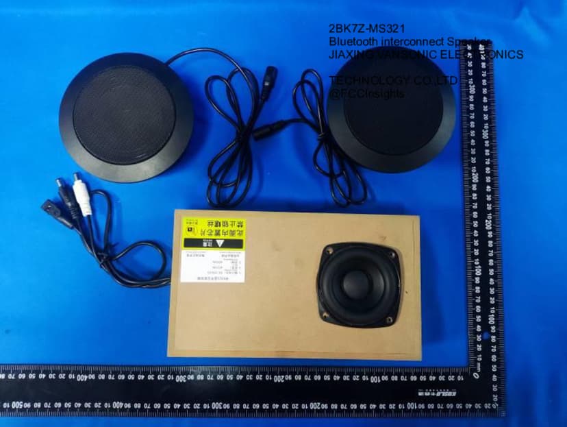 Bluetooth interconnect Speaker by JIAXING VANSONIC ELECTRONICS TECHNOLOGY CO.,LTD External Photos 1