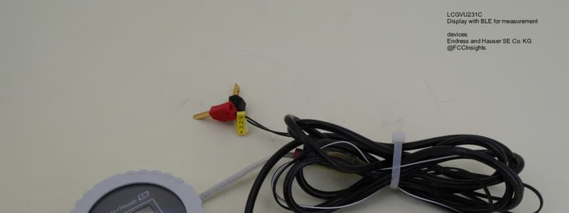 Display with BLE for measurement devices by Endress and Hauser SE Co. KG External Photos 1