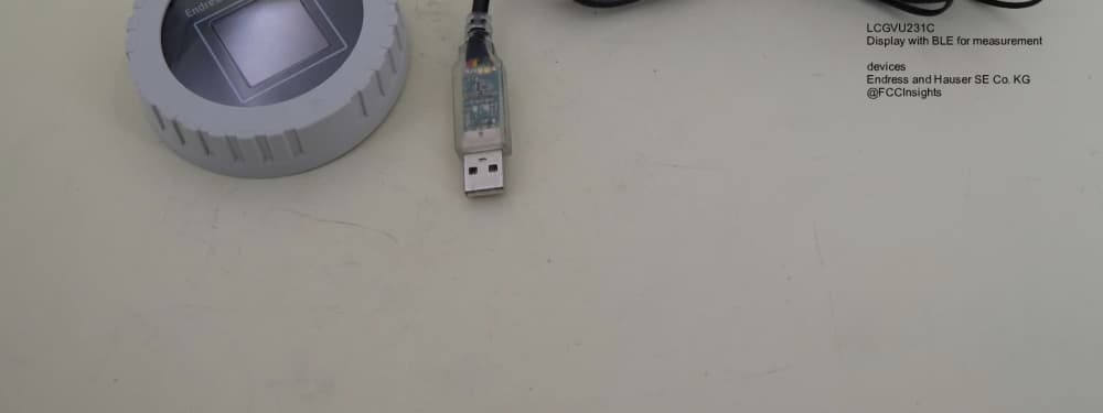 Display with BLE for measurement devices by Endress and Hauser SE Co. KG External Photos 2