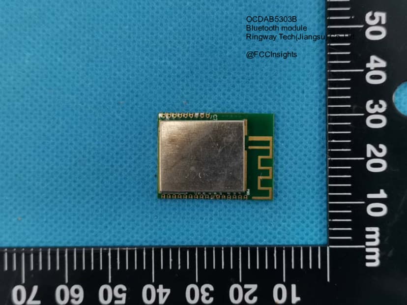 Bluetooth module by Ringway Tech(Jiangsu) Co.,Ltd. External Photos 1