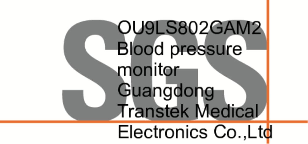 Blood pressure monitor by Guangdong Transtek Medical Electronics Co.,Ltd External Photos 1