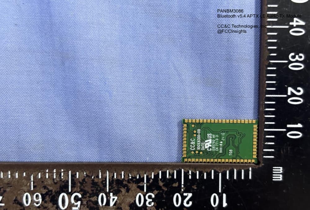 Bluetooth v5.4 APTX LE Audio TX Module by CC&C Technologies, Inc. External Photos 3
