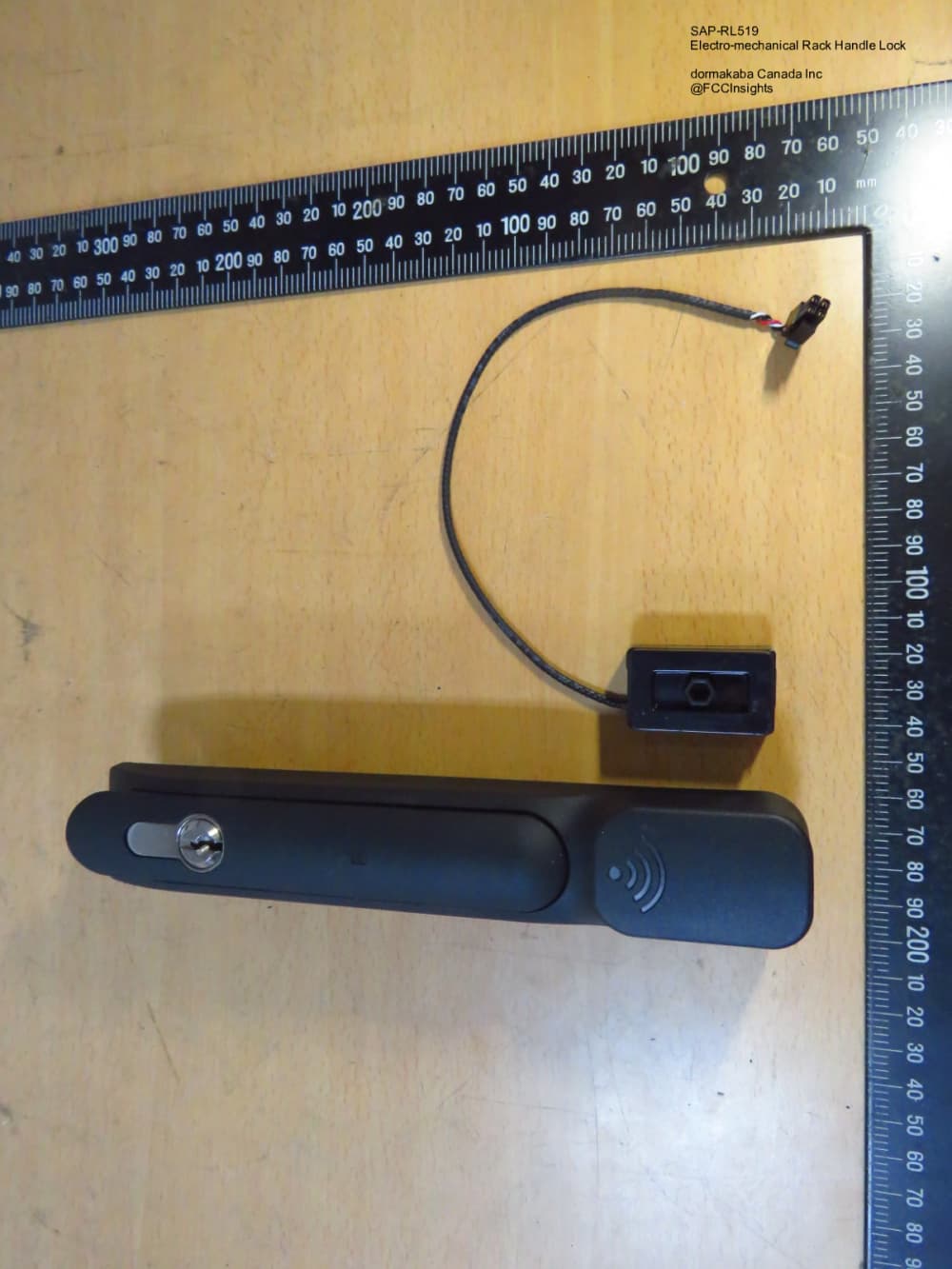 Electro-mechanical Rack Handle Lock by dormakaba Canada Inc External Photos 2