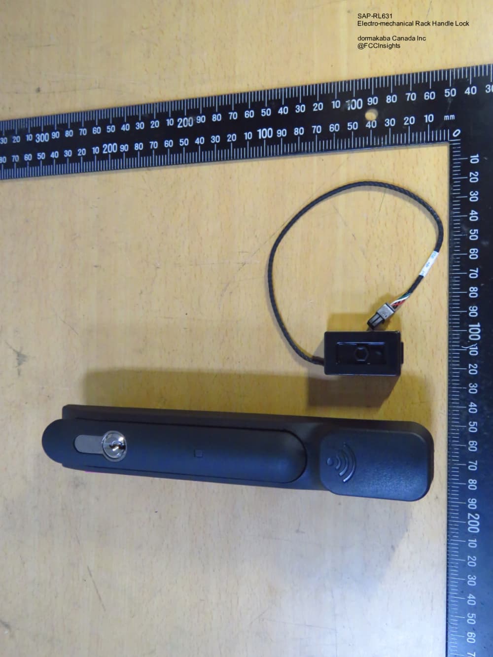 Electro-mechanical Rack Handle Lock by dormakaba Canada Inc External Photos 2