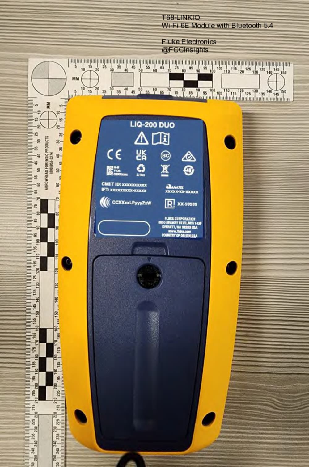 Wi-Fi 6E Module with Bluetooth 5.4 by Fluke Electronics External Photos 2