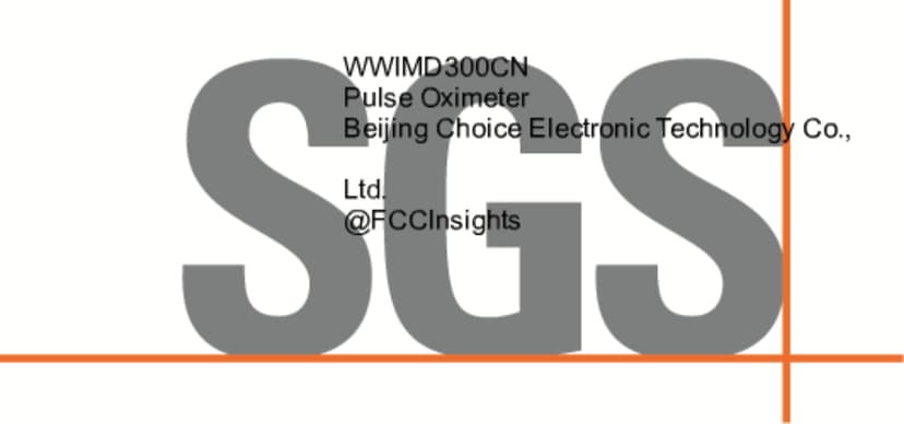 Pulse Oximeter by Beijing Choice Electronic Technology Co., Ltd. External Photos 1