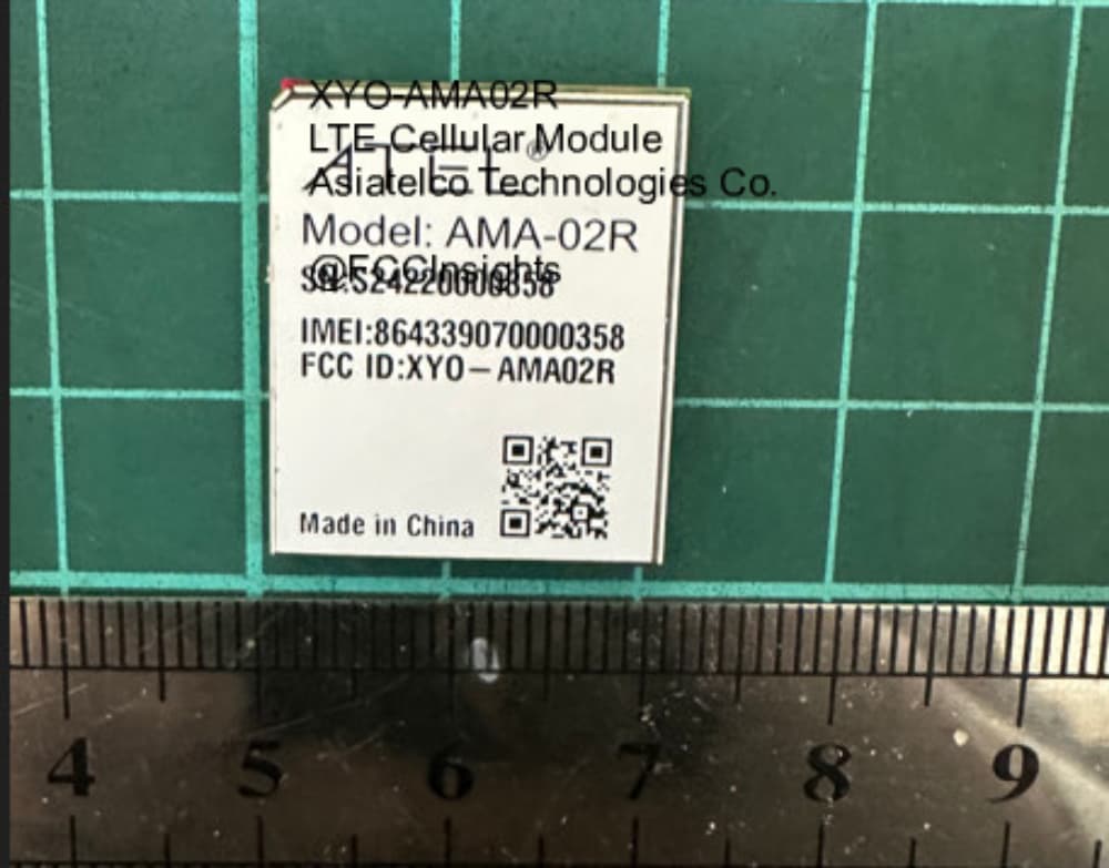 LTE Cellular Module by Asiatelco Technologies Co. External Photos 2