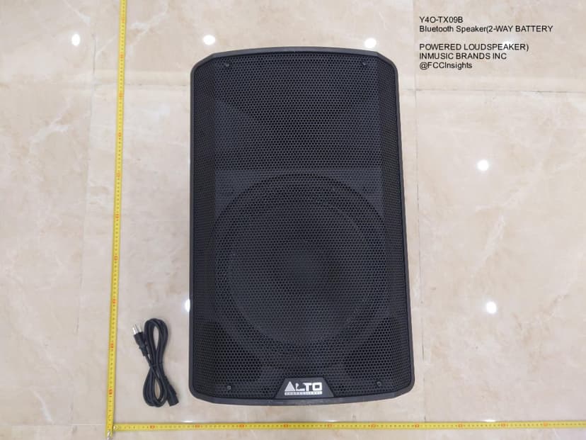 Bluetooth Speaker(2-WAY BATTERY POWERED LOUDSPEAKER) by INMUSIC BRANDS INC External Photos 1